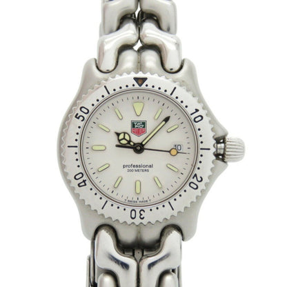 Tag Heuer Sel S99.015 Stainless Steel White Quartz Watch