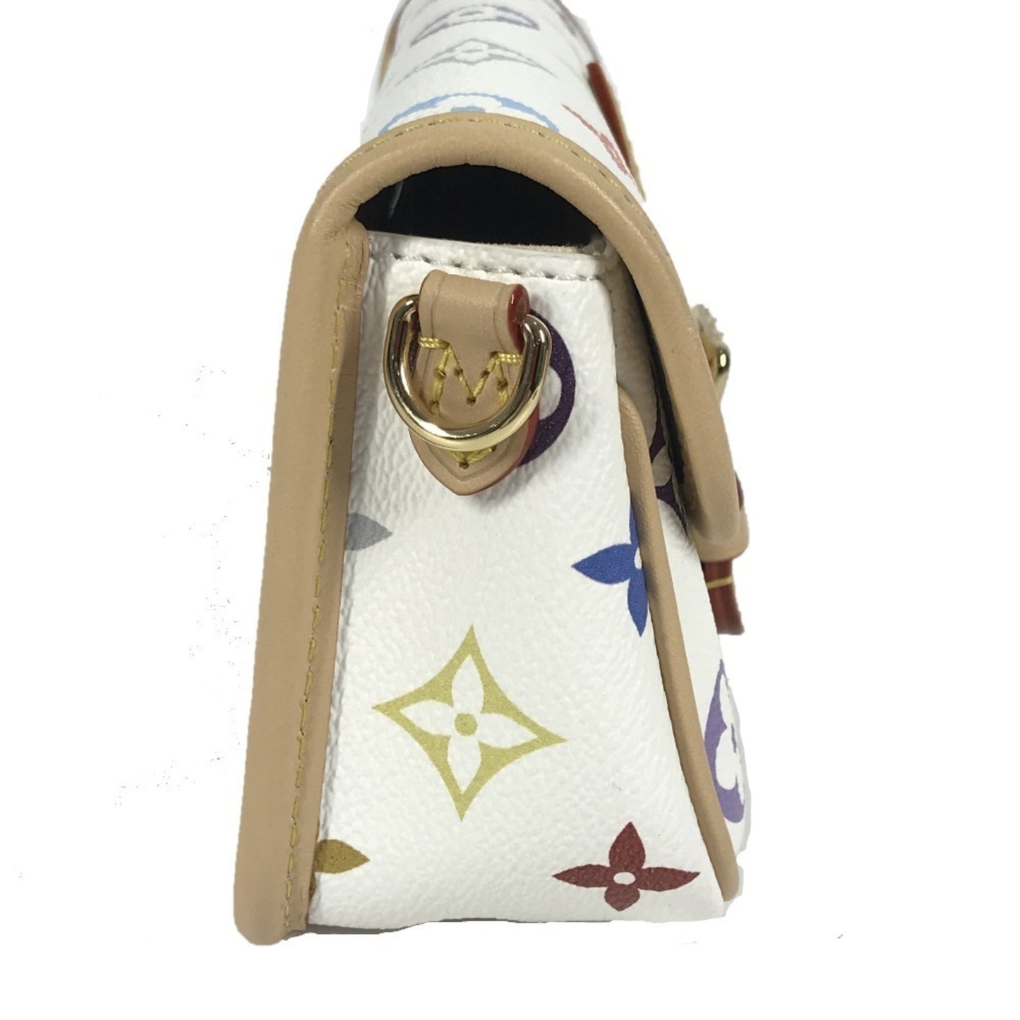 Louis Vuitton M14194 Monogram Multicolore Lv X Tm Nano Diane Murakami Collaboration Bag