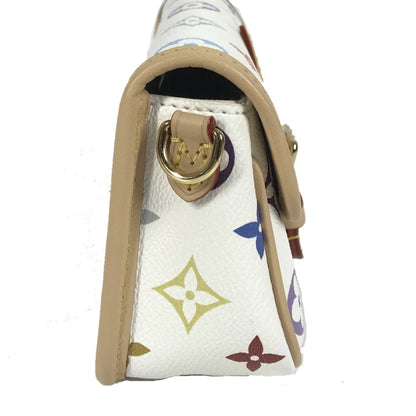 Louis Vuitton M14194 Monogram Multicolore Lv X Tm Nano Diane Murakami Collaboration Bag