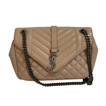 Leather Saint Laurent Shoulder Bag