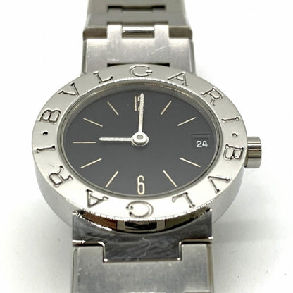 Bvlgari Bvlgari Analogue Watch Date Black Dial Bb23Ss