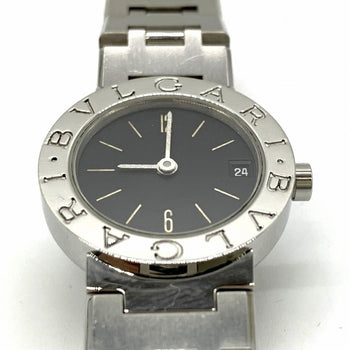 Bvlgari Bvlgari Analogue Watch Date Black Dial Bb23Ss