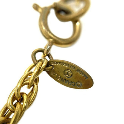 Chanel Necklace Gold A0495673 Coco Mark Gp Chanel Chain