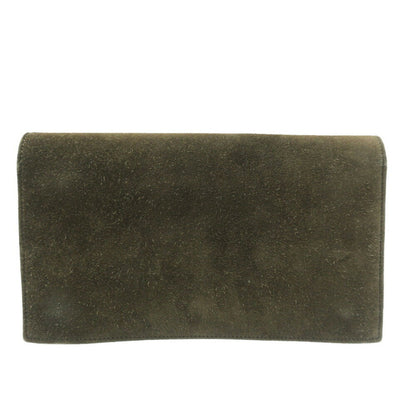 Hermes 1974 ?D Stamped Dobris Brown Clutch Bag 0160Hermes
