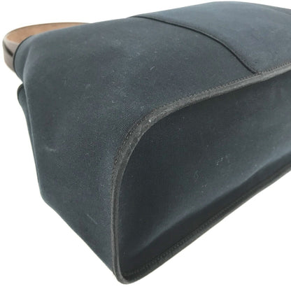 Hermes Cabag Elan Pm Shoulder Bag/Tote Bag In Leather/Canvas