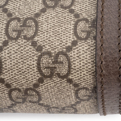 Gucci Gg Supreme Ophidia Shoulder Bag In Beige