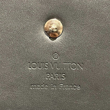 Louis Vuitton Monogram Matte Porte Tresor International M65102 Noir Tri-Fold Wallet