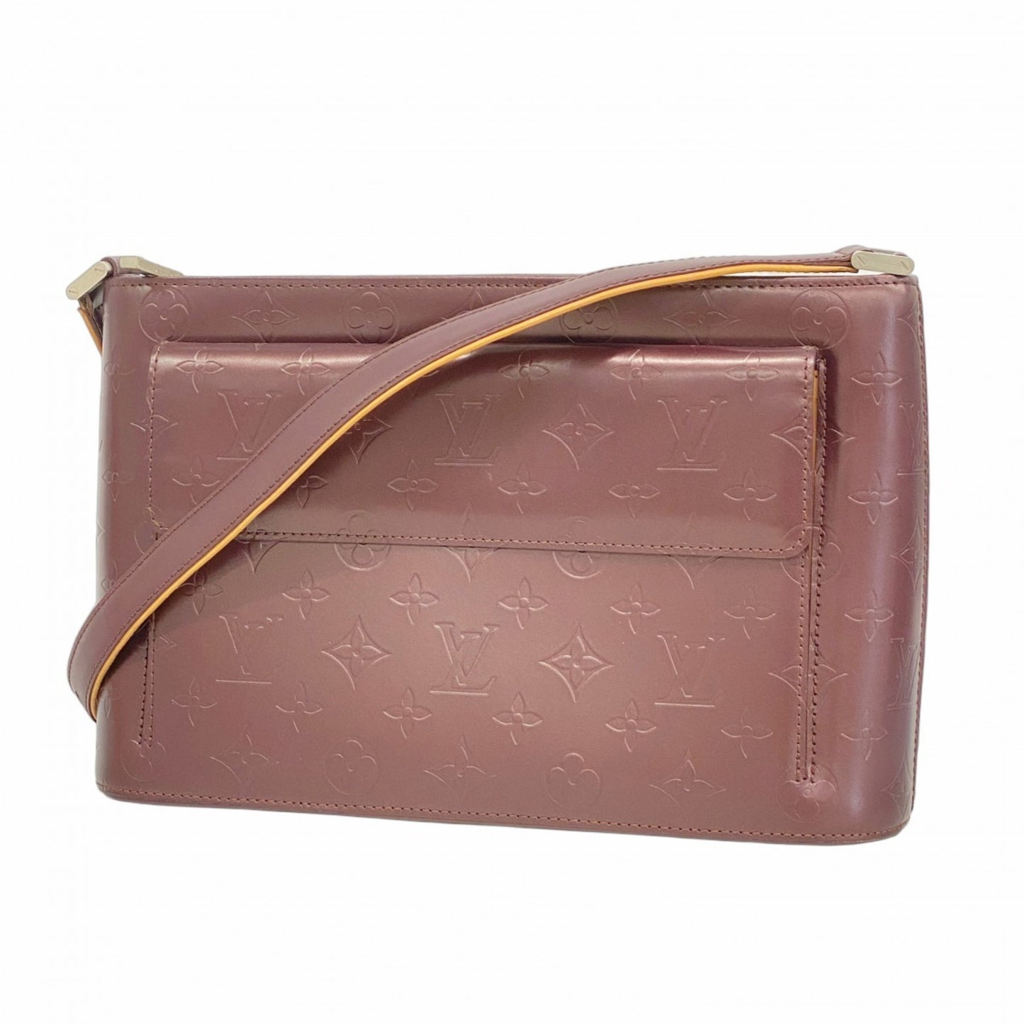 Louis Vuitton Monogram Matte Alston Shoulder Bag M55126 Violet