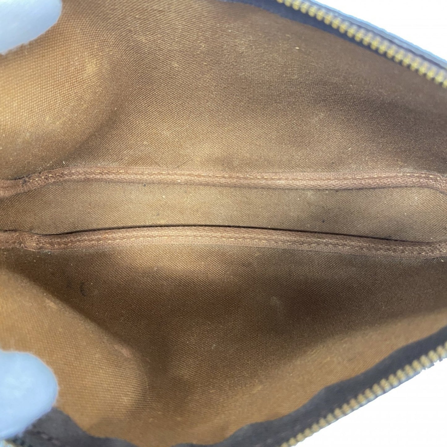 Louis Vuitton Monogram Pochette Accessoires M51980 Brown