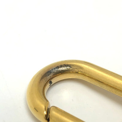 Louis Vuitton M68657 Porte Cle Monogram Check Key Ring Bag Charm Keychain Leather