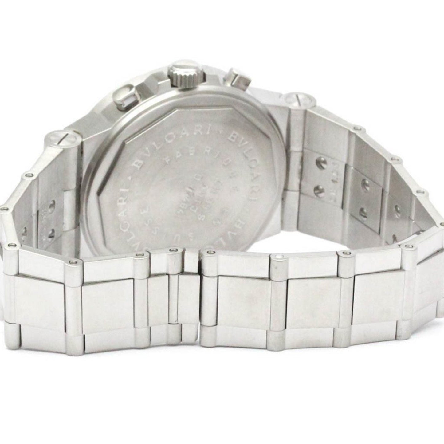 Bvlgari Diagono Sport Chronograph Automatic Watch Ch35S Auto Polished