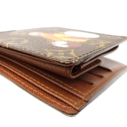 Louis Vuitton Louis Vuitton Monogram Bi-Fold Wallet M61666 Portefeuille Marco Takashi Murakami