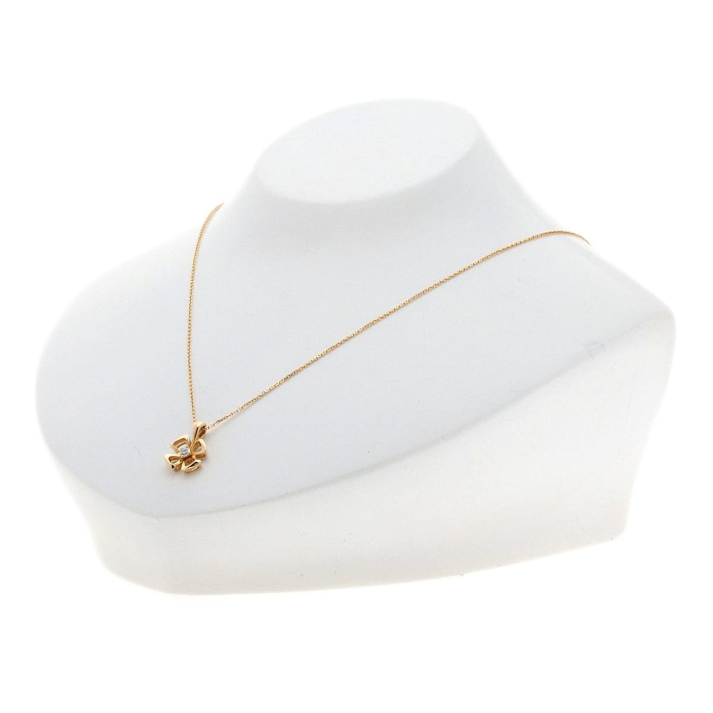 Bvlgari Fiorever Diamond Necklace In 18K Pink Gold