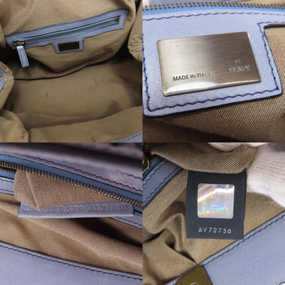 Fendi Stitched Shoulder Bag Leather