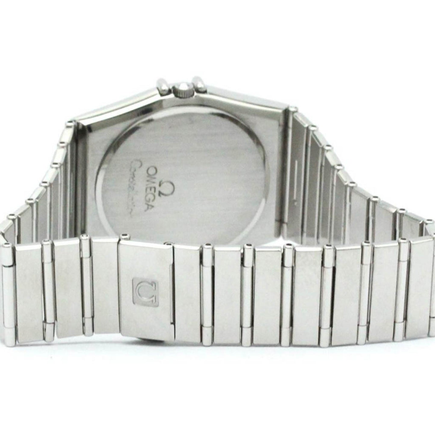 Polished Omega Constellation Stainless Steel Quartz