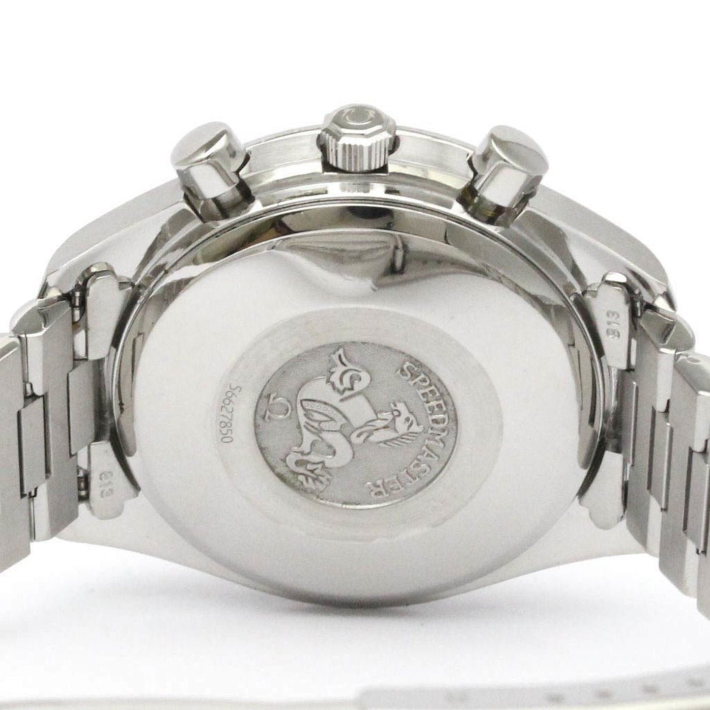 Omega Speedmaster Triple Date Steel Automatic Watch 3521.30 Polished