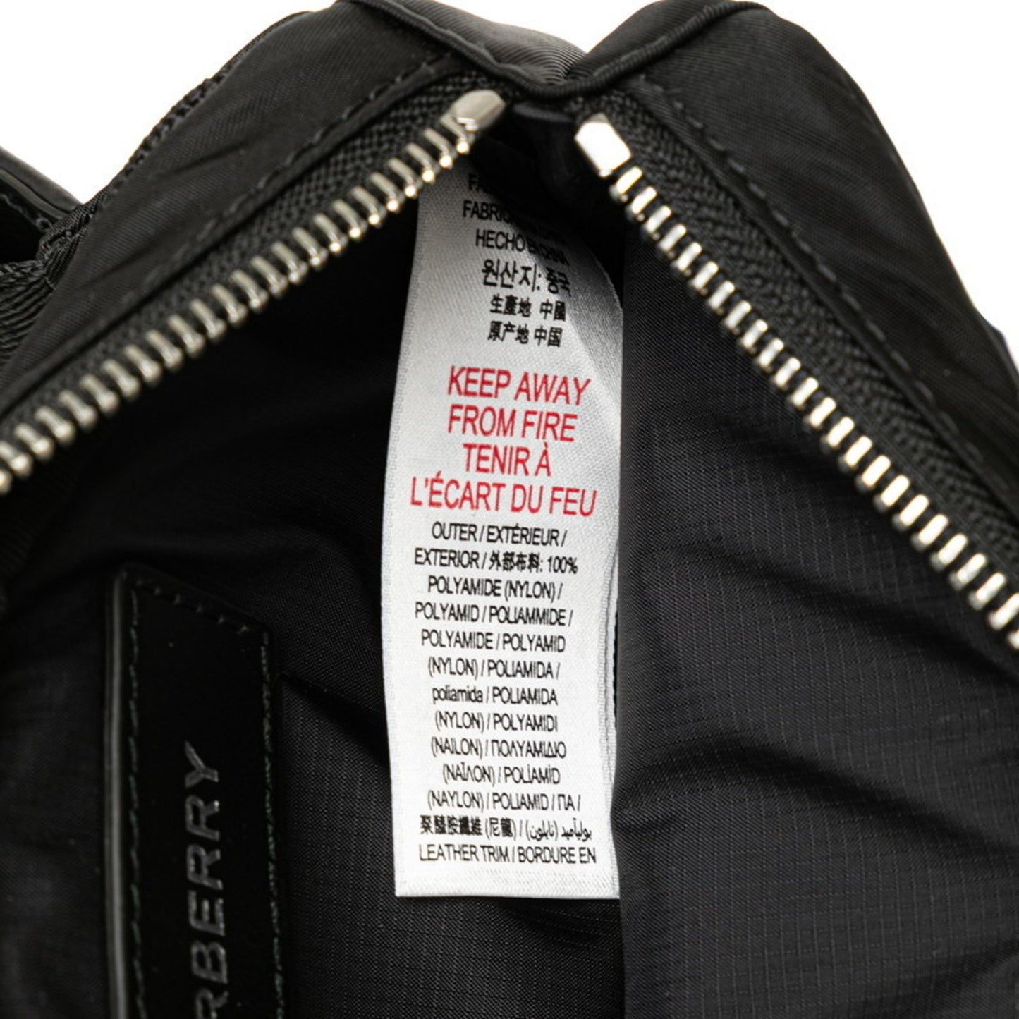 Burberry Waist Bag/Body Bag 8052887 Black Nylon