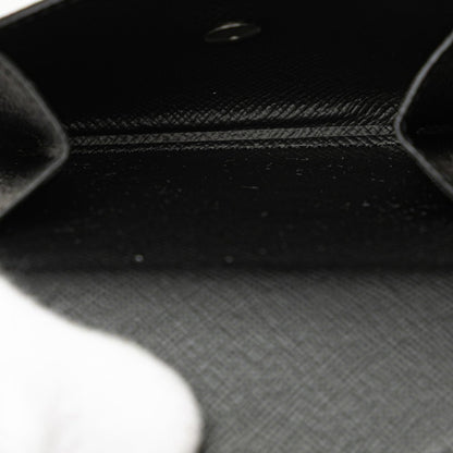Louis Vuitton Damier Graphite Portefeuille Marco Nm Bi-Fold Wallet N63336 Black Pvc