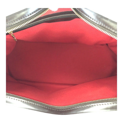 Louis Vuitton Damier Ebene Chelsea Tote Bag In Brown With Gold Hardware