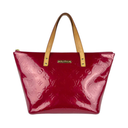 Louis Vuitton Louis Vuitton Handbag Monogram Vernis Bellevue Pm Patent Leather Red Gold