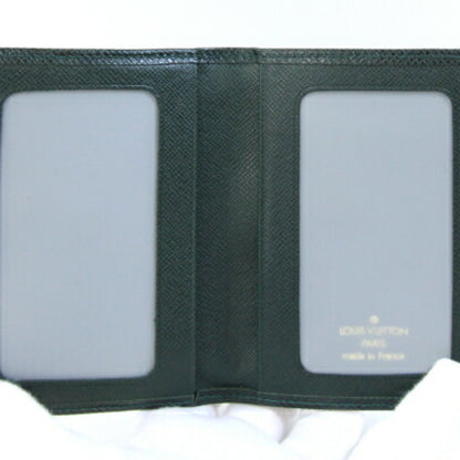 Louis Vuitton Pass Case Taiga Porto 2 Cult Vertical M30494 Episea Card Dark Green