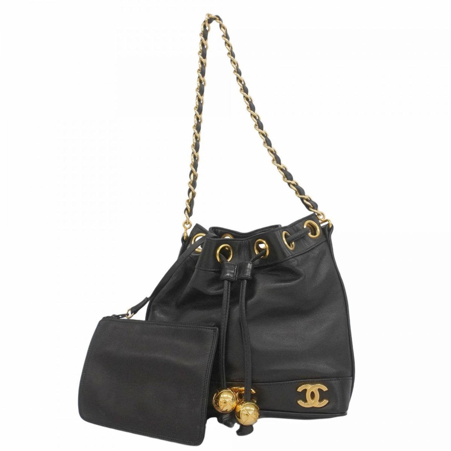 Chanel Triple Coco Chain Handbag In Lambskin