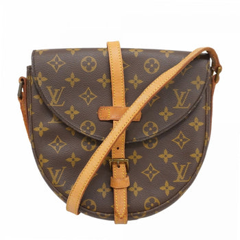 Louis Vuitton Monogram Chantilly Mm Shoulder Bag M51233 Brown