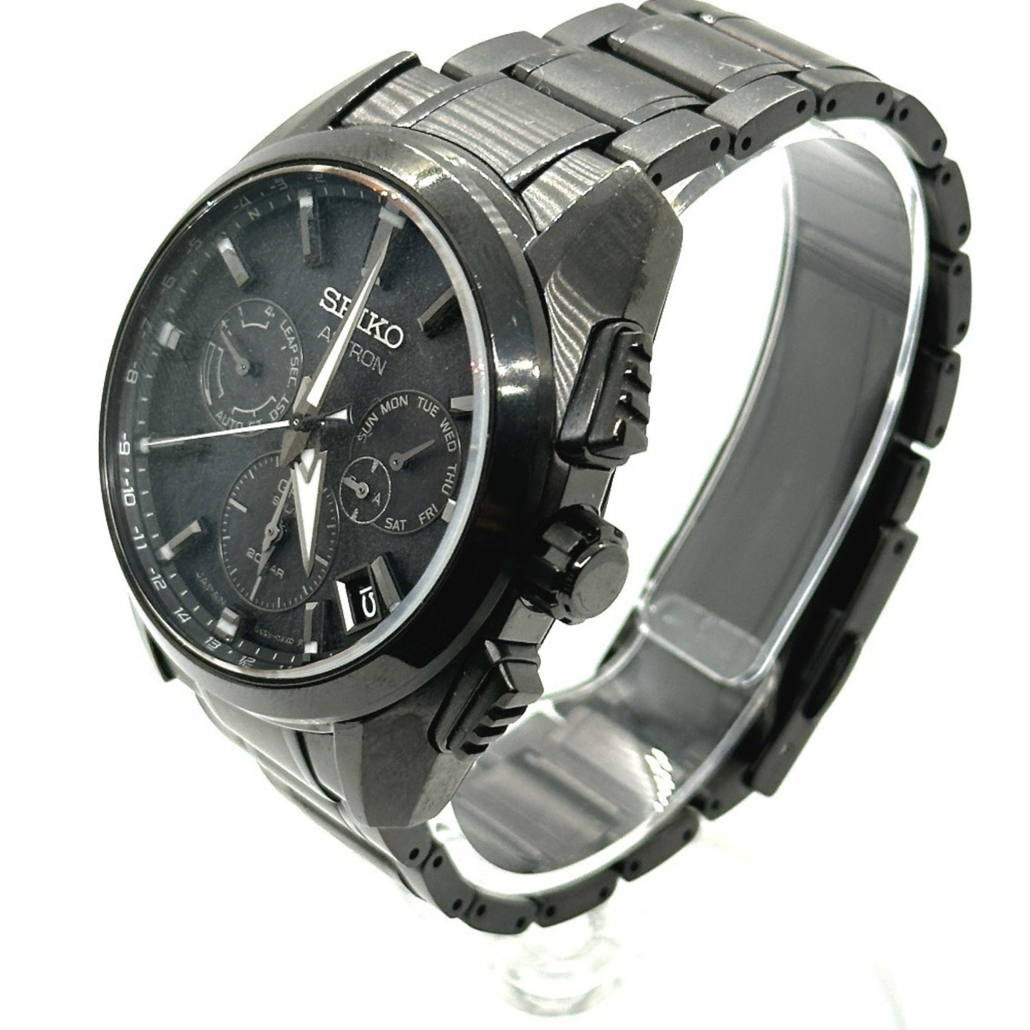 Seiko Sbxc069/5X53-0Av0 Astron Global Line Day Date Gps Solar Radio-Controlled Wristwatch Titanium