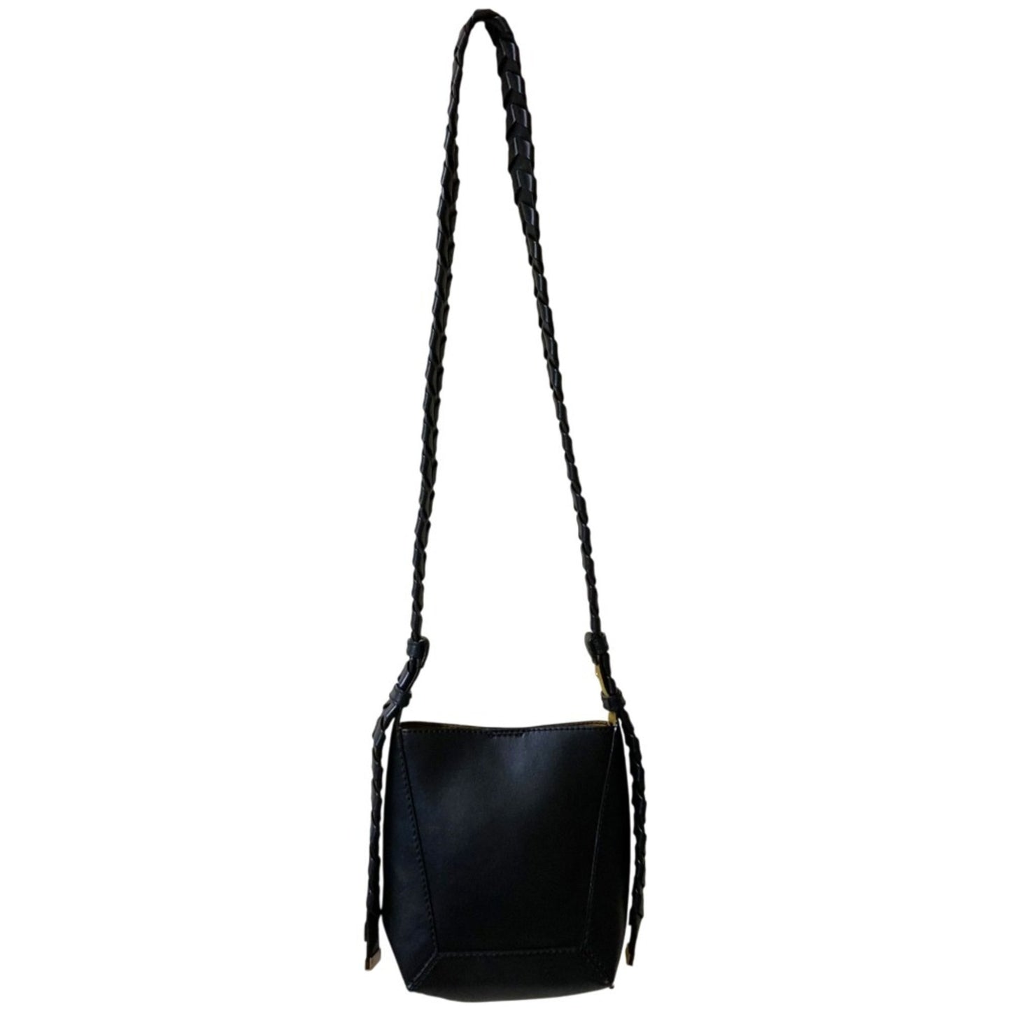 Stella Mccartney Small Hobo Shoulder Bag In Black