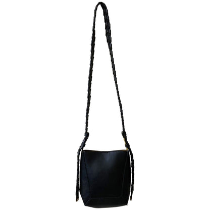 Stella Mccartney Small Hobo Shoulder Bag In Black