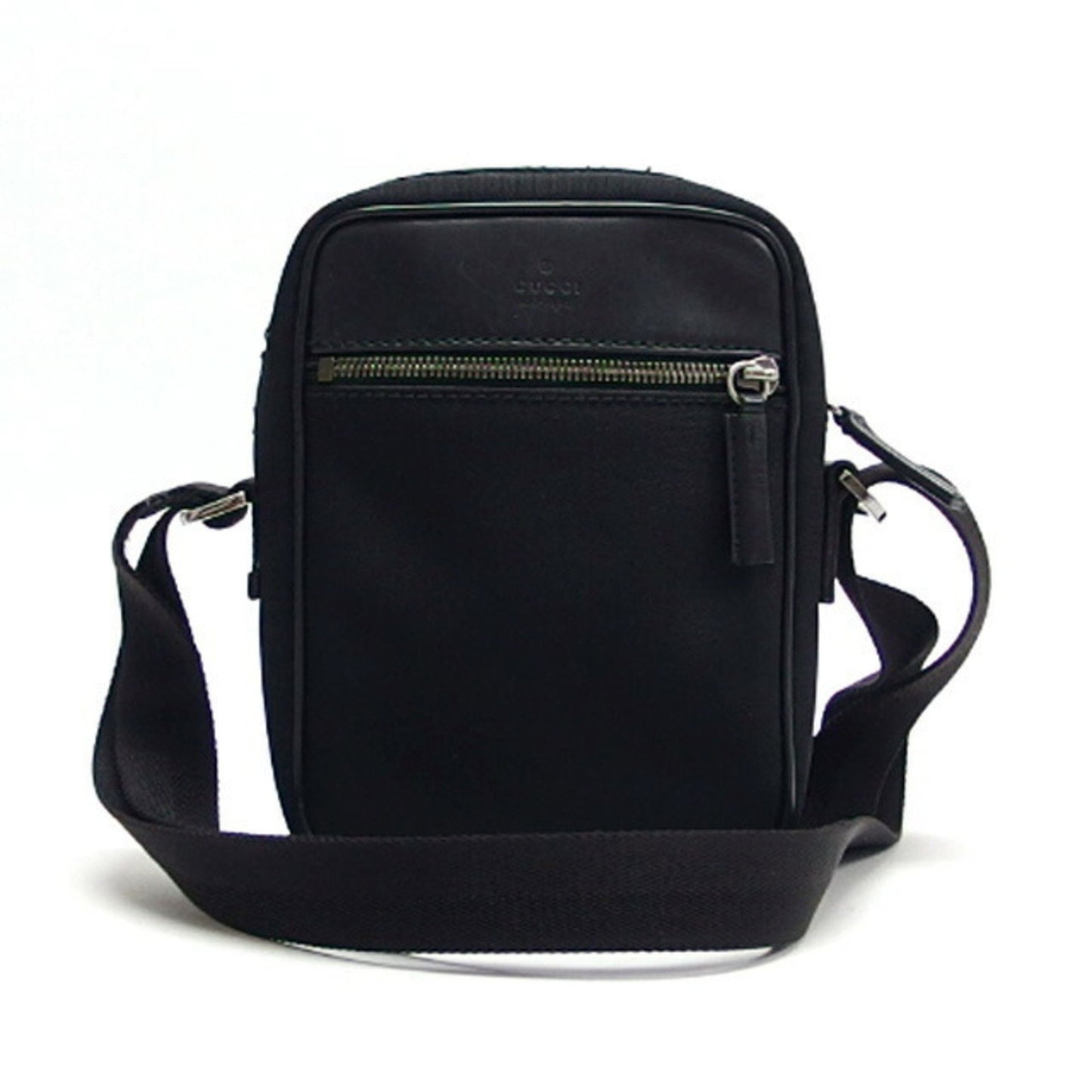 Gucci Canvas Mini Shoulder Bag Sacoche Black