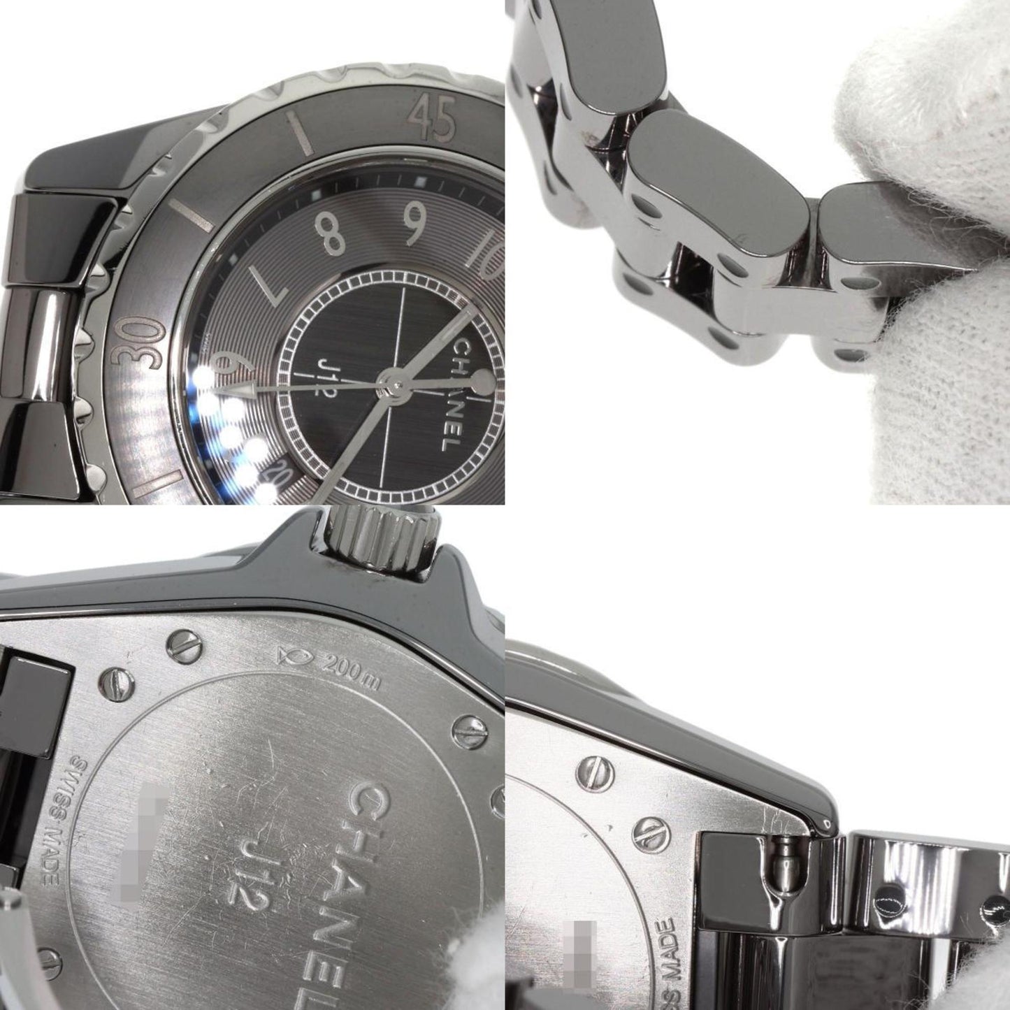Chanel H2978 J12 33Mm Chromatic Watch Titanium