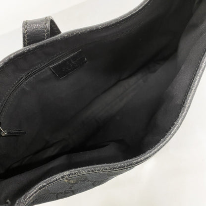 Gucci Gg Canvas Jackie Handbag 00963 Black