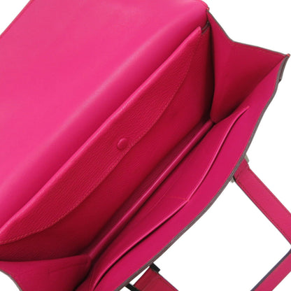 Hermes 365 Chevre Rose Shocking Handbag 1017 Hermes