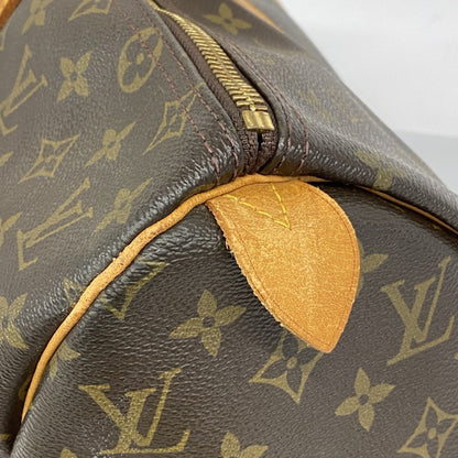 Louis Vuitton Monogram Keepall 45 Boston Bag M41428 Brown