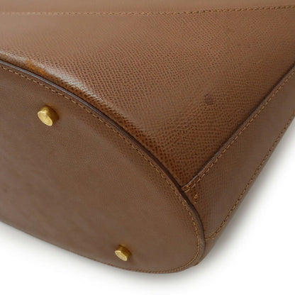 Bvlgari Bvlgari Dcollet Handbag Shoulder Bag Leather Brown