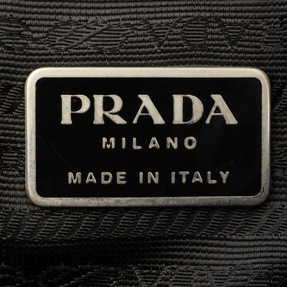 Prada Wool Shoulder Bag V314 Gray