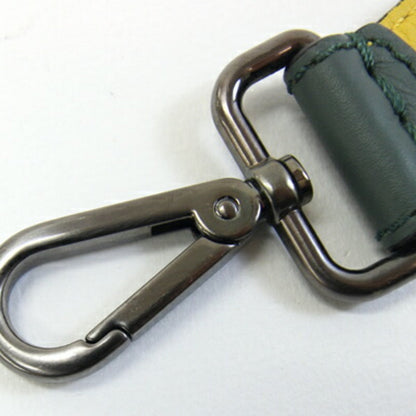 Fendi Shoulder Strap You Smoky Blue Green Yellow Leather Bag Replacement