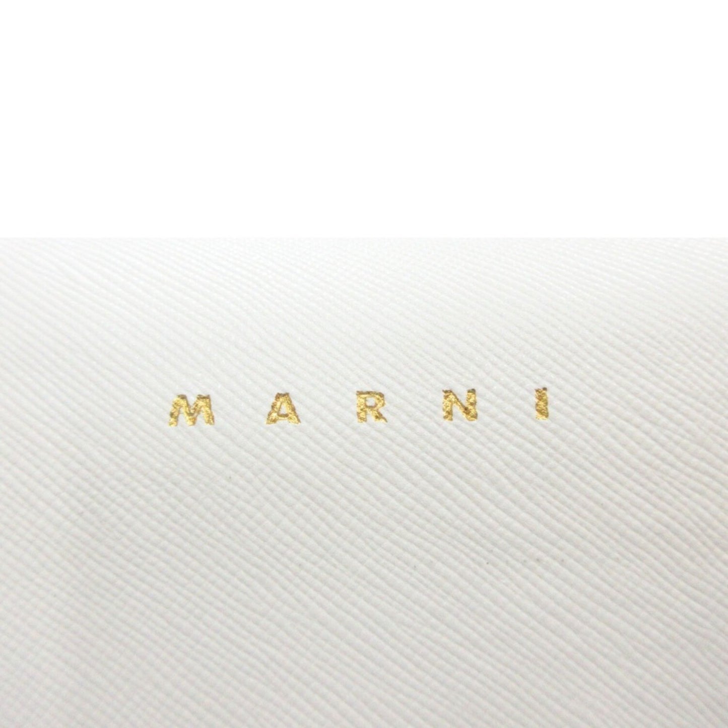 Marni Leather 2Way Waist Pouch Shoulder Body Bag White Brown