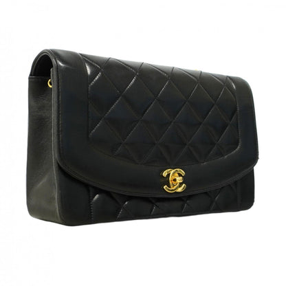 Chanel Diana Matelasse Chain Shoulder Bag In Lambskin