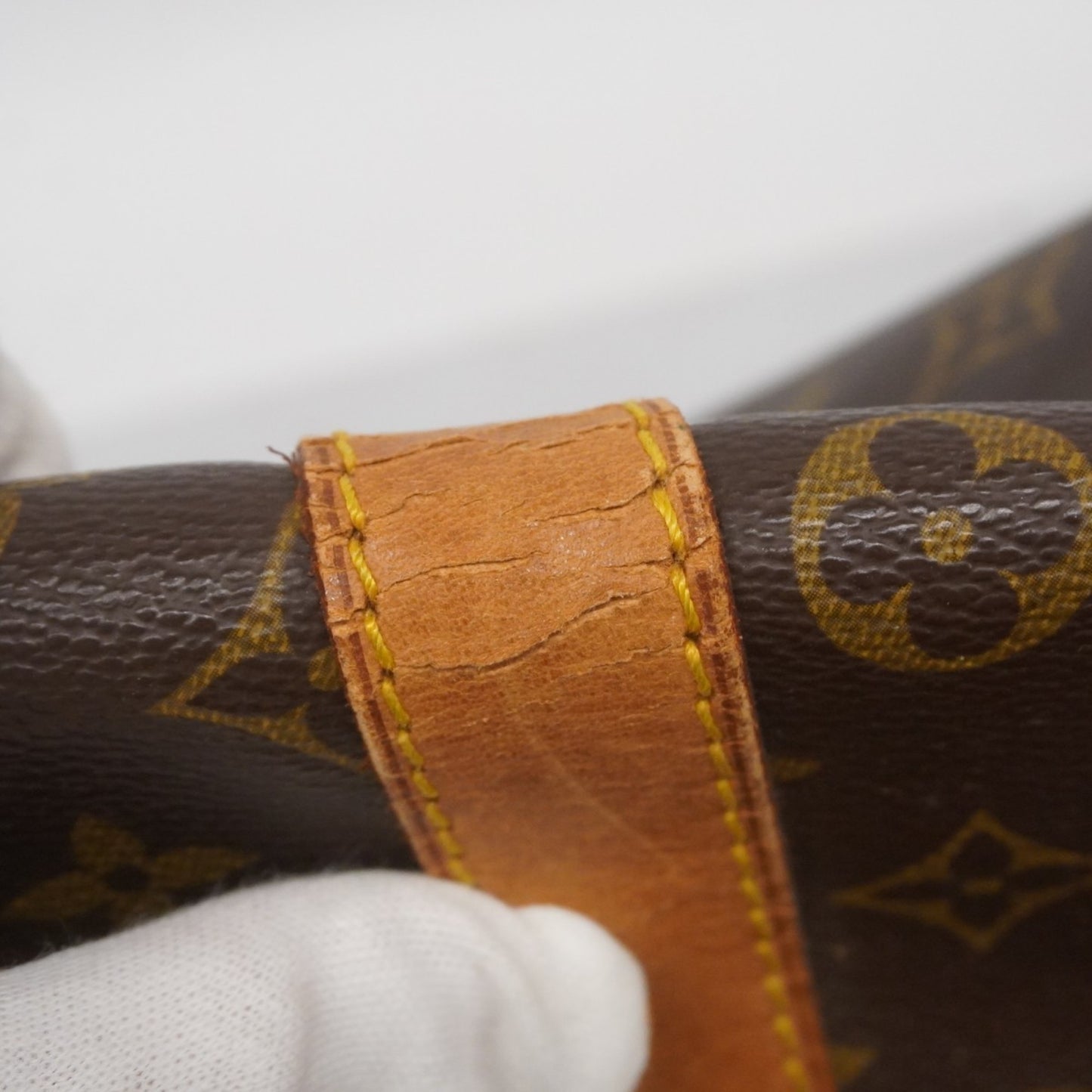 Louis Vuitton Monogram Keepall Bandouliere 55 Boston Bag M41414 Brown