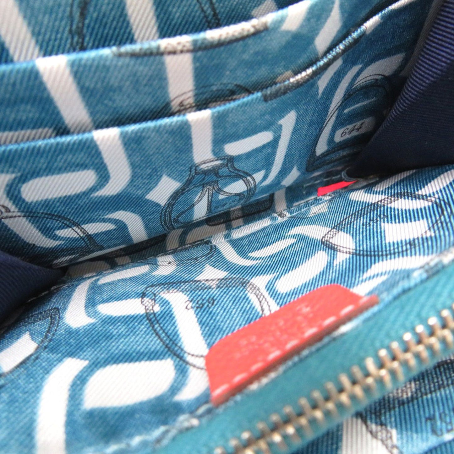 Herms Azap Compact Silk-In Coin Case X Ts 011 Au Leather Orange 0097 Hermes