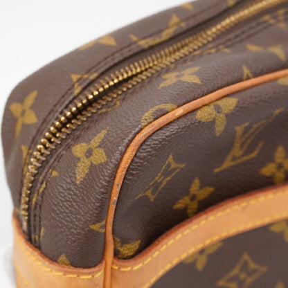 Louis Vuitton Monogram Compigne 28 Clutch Bag M51845 Brown