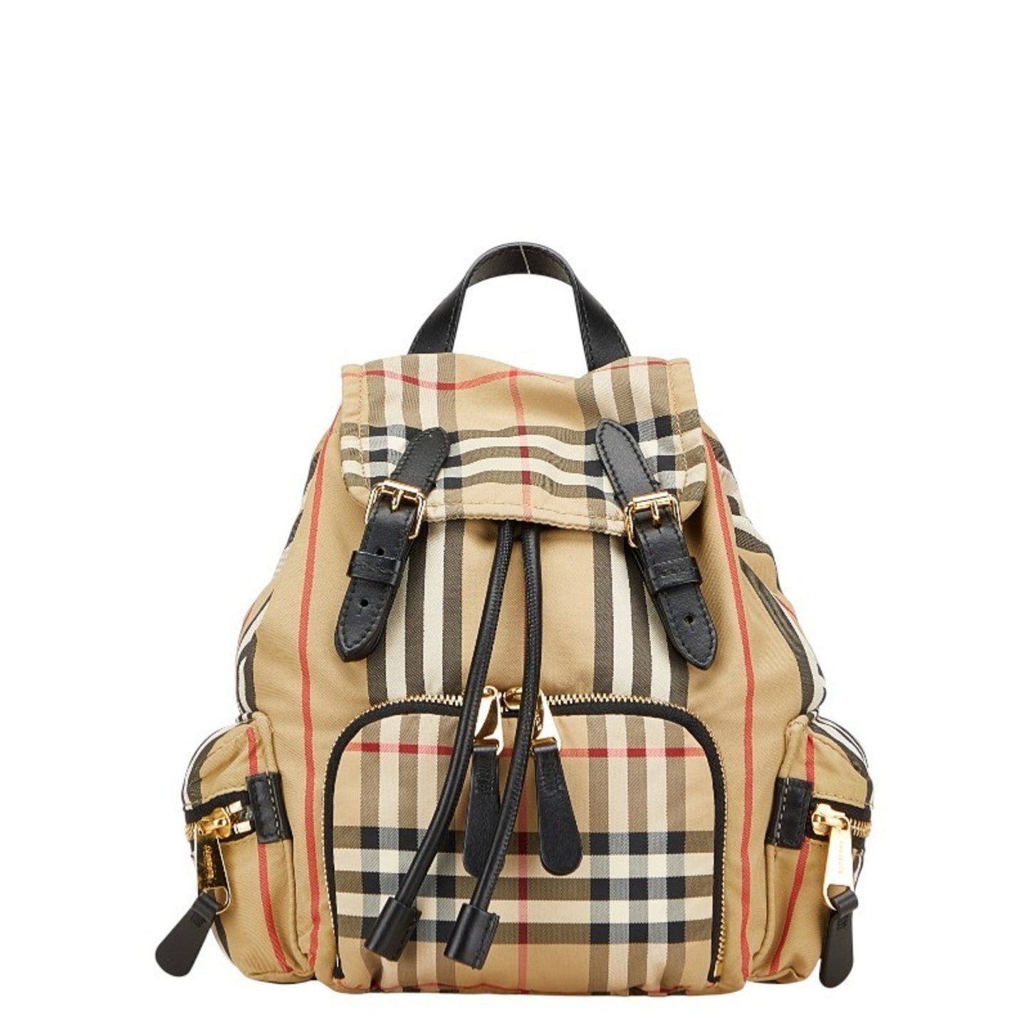 Burberry Nova Check Backpack In Beige