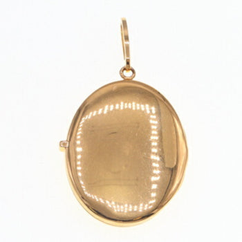 Celine Pendant Top Mirror Medallion 46S436Bsl 36Ao Gold Metal Head Necklace