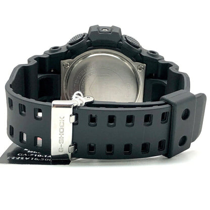 G-Shock Casio Ga-710-1A Garish Color Analog-Digital Watch In Matte Black
