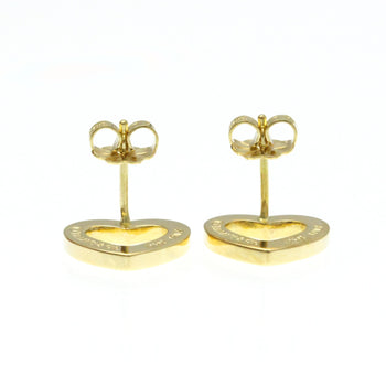 Tiffany Heart Earrings No Stone Yellow Gold (18K) Stud Earrings Gold