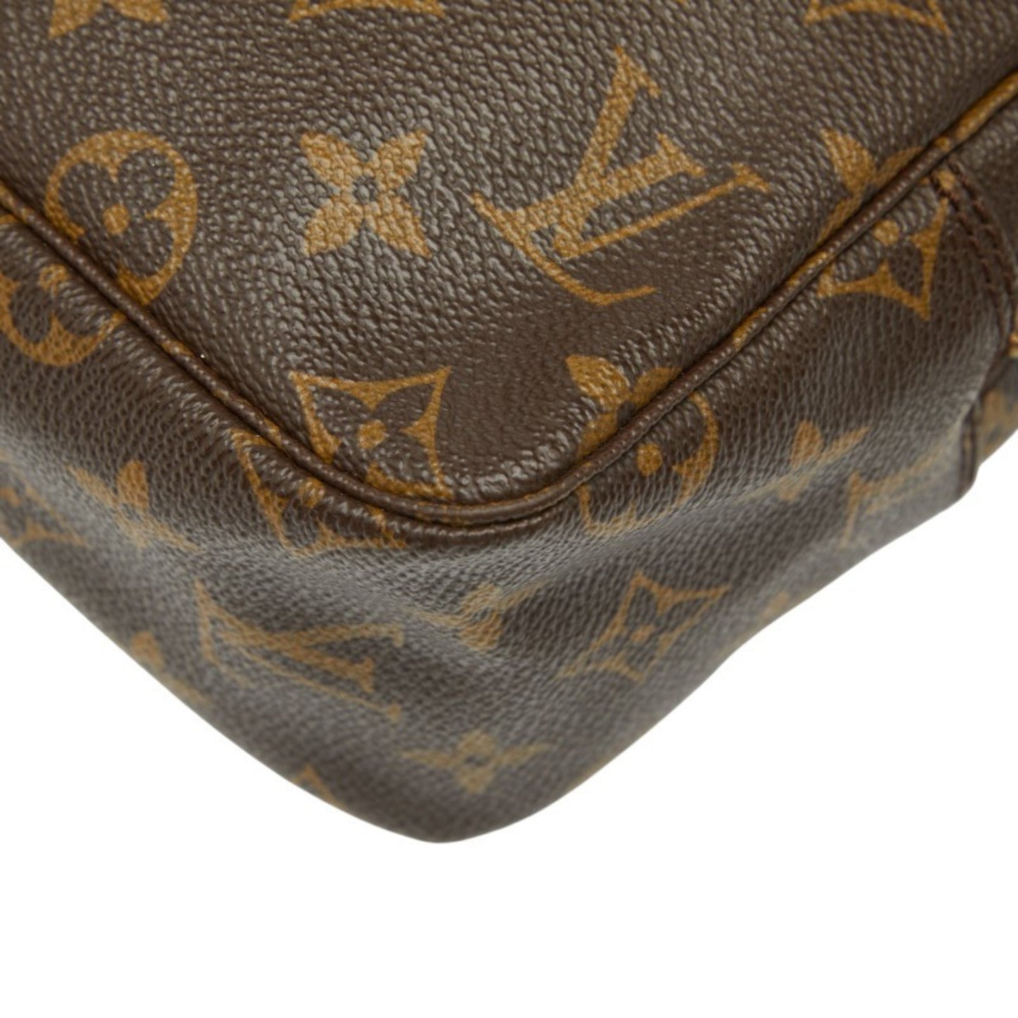 Louis Vuitton Monogram True Toilet 28 Second Bag/Clutch Bag M47522 Brown
