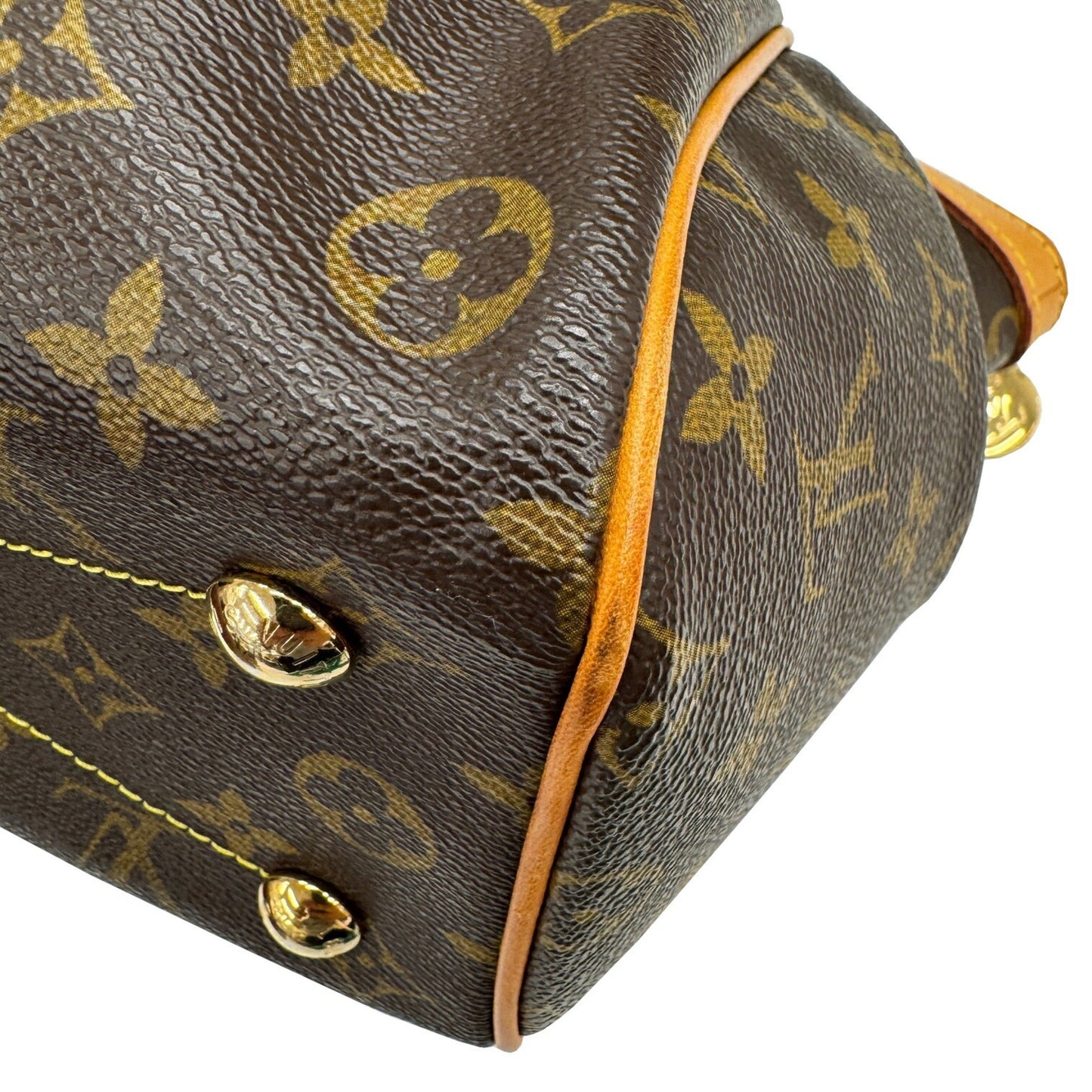 Louis Vuitton Tivoli Pm M40143 Handbag Tote Bag Monogram Canvas
