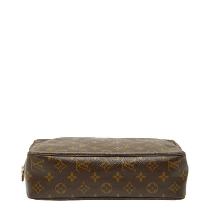 Louis Vuitton Monogram True Toilet 28 Second Bag/Clutch Bag M47522 Brown